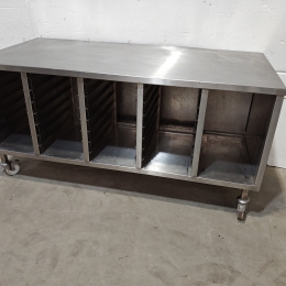 s/s table mobile -191x90x92 cm 